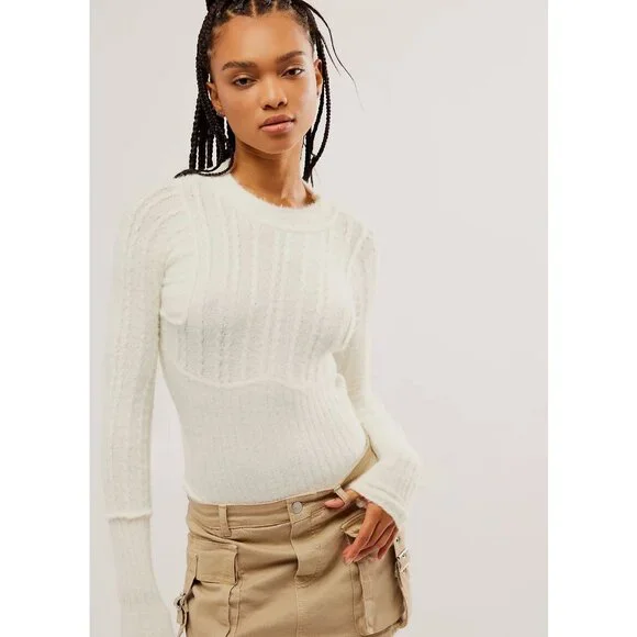 Free People | Tops | Free People Keep Me Warm Bodysuit Women  display picture 3